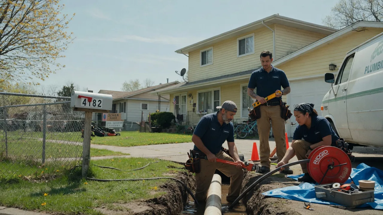 Gas Line Repair in Ecorse, MI near me